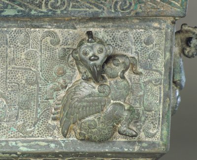 图片[4]-Turtle and fish pattern square plate-China Archive